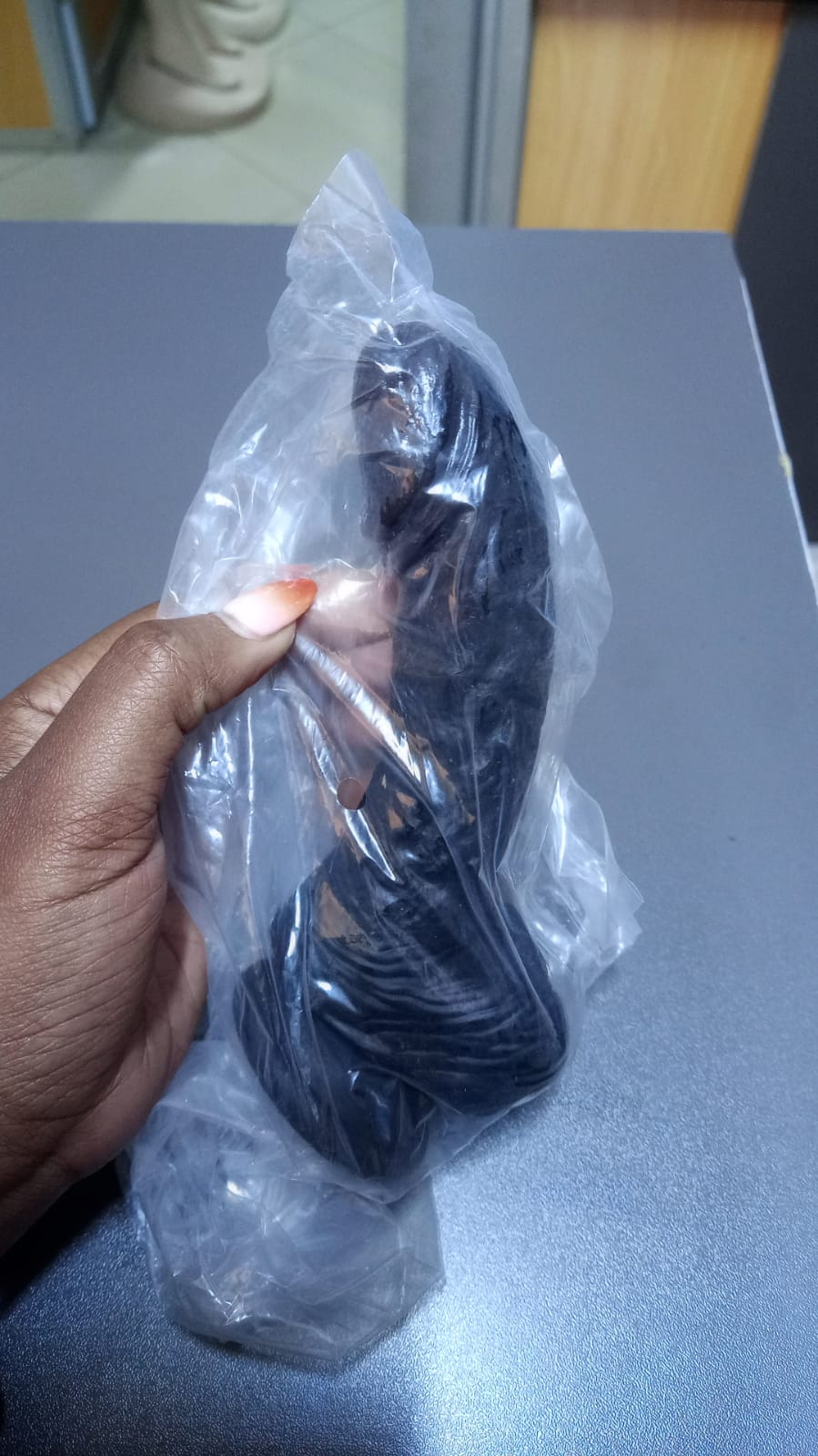 4 inch brown dildo